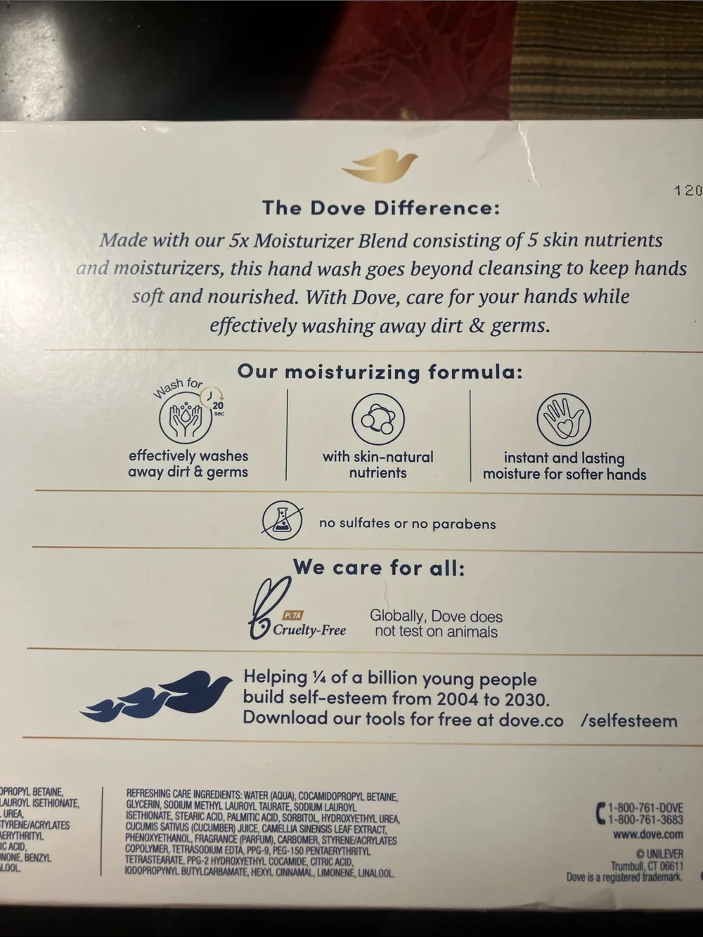Dove Moisturizing Hand Wash Trio - White